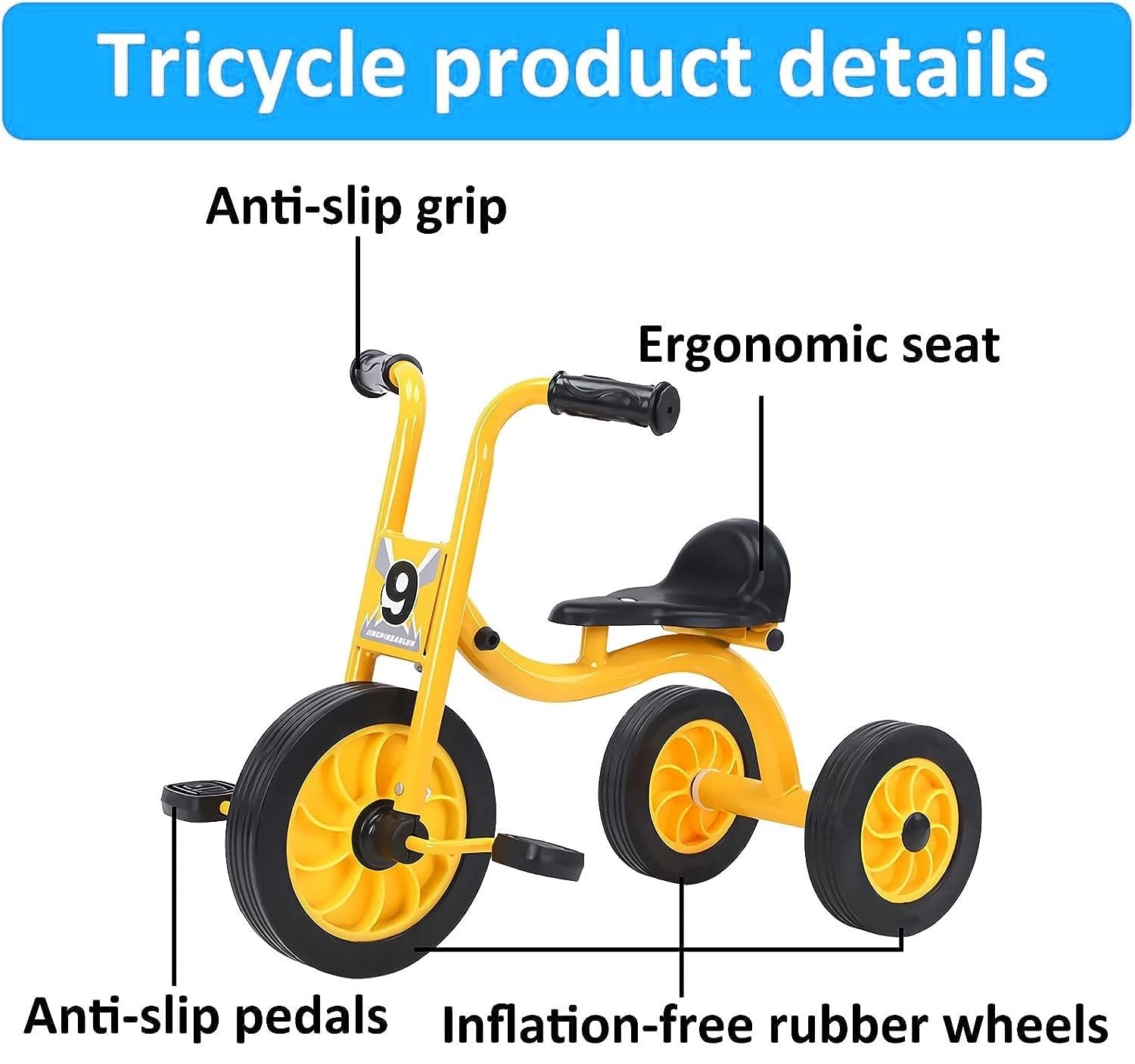 Amazon.com: Tricycle for Toddlers Age 3-6 Children's Preschool